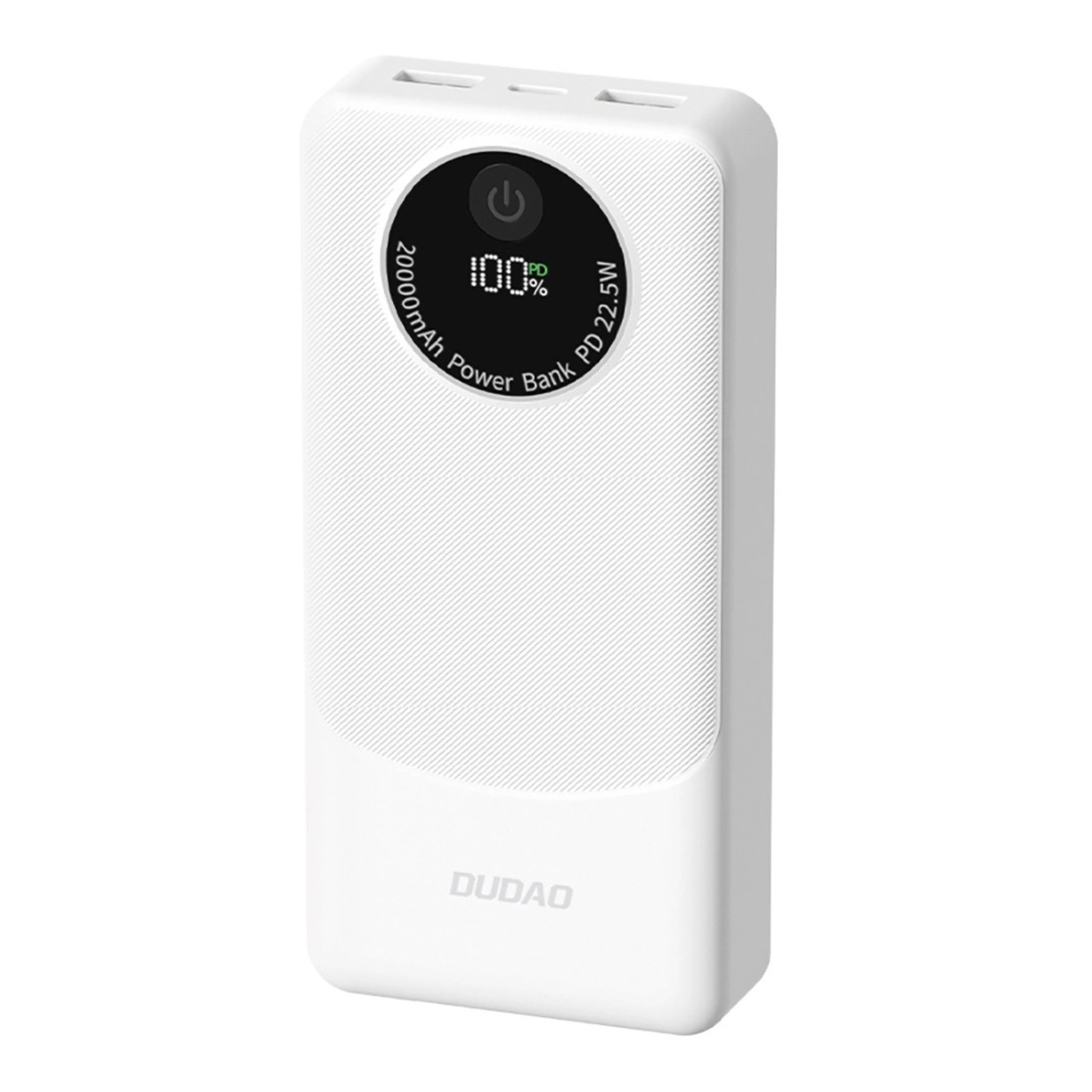 DUDAO K12 Pro 22,5 W Powerbank 20 000 mAh fehér akciós termékkép 1