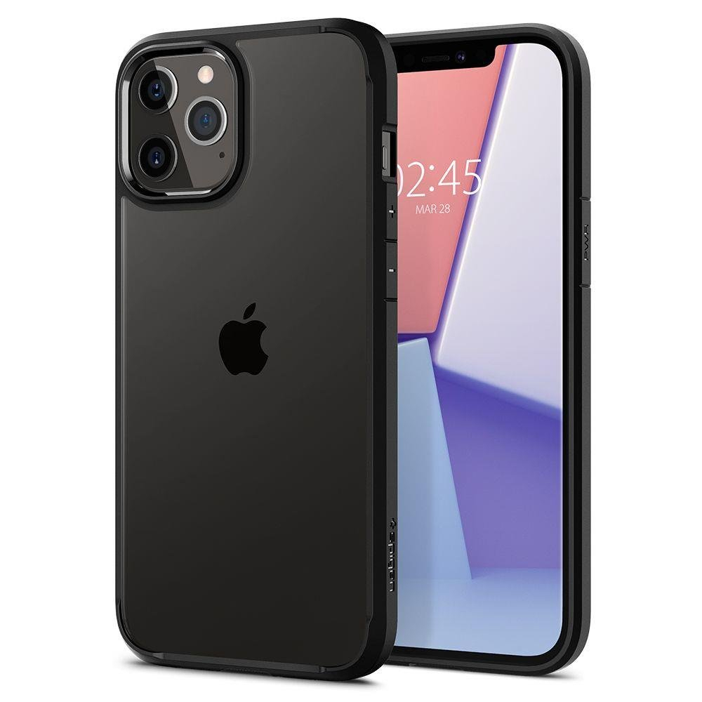 SPIGEN ULTRA HYBRID Apple iPhone 12 12 Pro fekete akciós termékkép 1