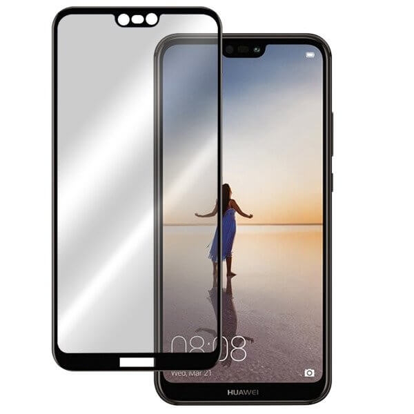 3D Tvrdené sklo Huawei P20 čierne termék 2. képe