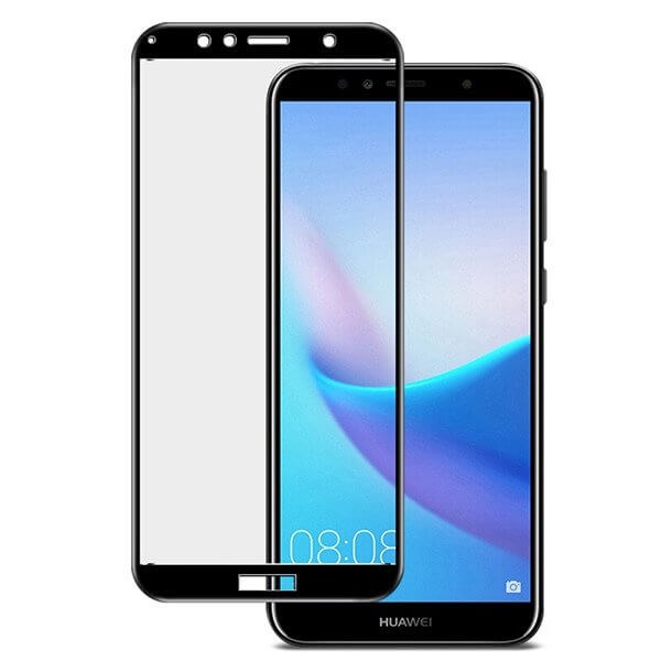 3D Tvrdené sklo Huawei Y6 2018 čierne akciós termékkép 1