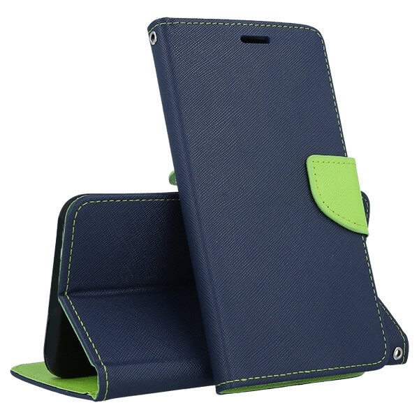 FANCY Peňaženkový obal LG K9 modrý akciós termékkép 1