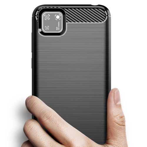 FLEXI TPU burkolat Huawei Y5p fekete termék 2. képe