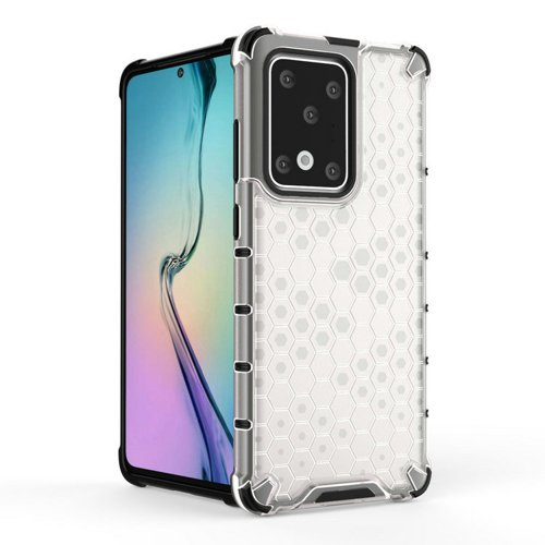 HONEYCOMB Védőburkolat Samsung Galaxy S20 Ultra átlátszó akciós termékkép 1