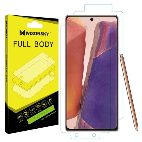 360° TELJES TESTES képernyővédő fólia (elöl + hátul) Samsung Galaxy Note 20 akciós termékkép 1