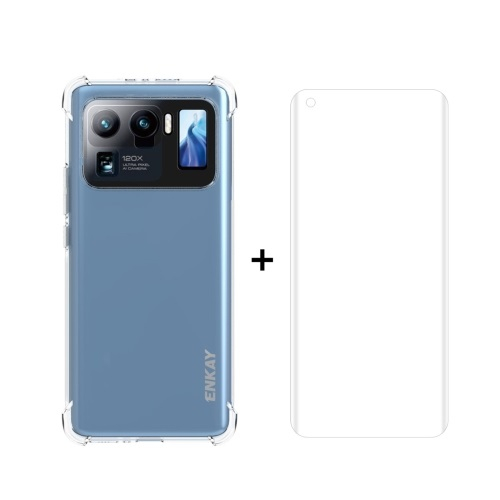 ENKAY Átlátszó borítás + 3D fólia Xiaomi Mi 11 Ultra akciós termékkép 1