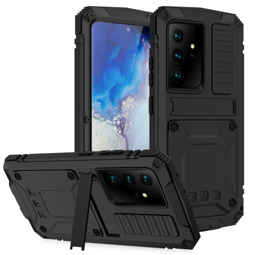 R-JUST Extra strapabíró burkolat Samsung Galaxy S21 Ultra 5G fekete akciós termékkép 1