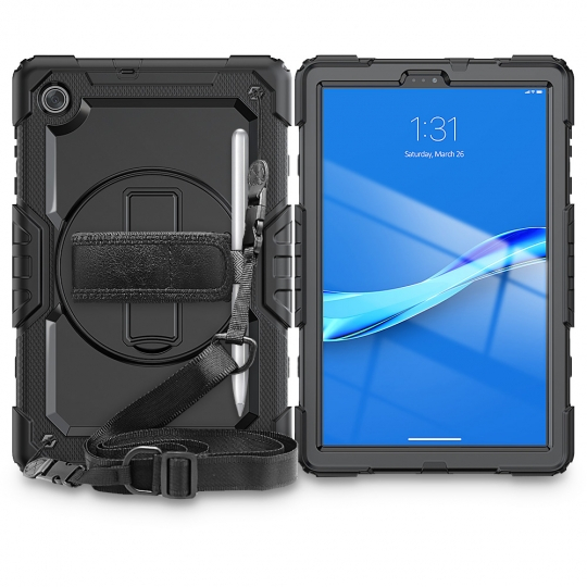 TECH-PROTECT SOLID 360 tok Lenovo Tab M10 2. generáció (TB-X306F / ZA6W0090CZ / ZA6V0119CZ) fekete akciós termékkép 1