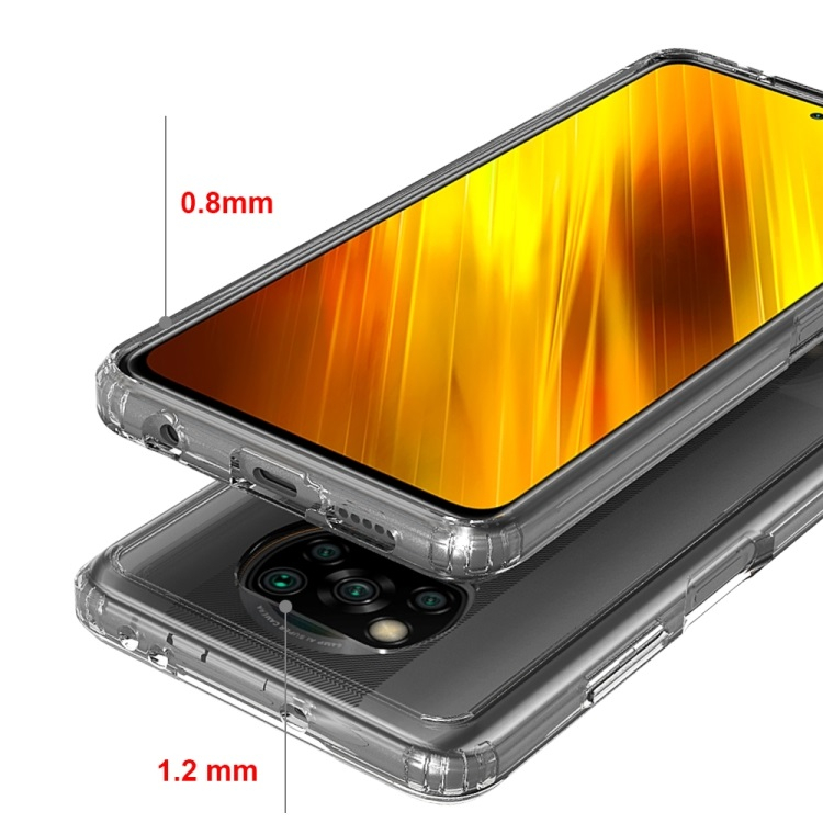 SHOCK Extra strapabíró burkolat Xiaomi Poco X3 NFC / X3 Pro fekete termék 2. képe