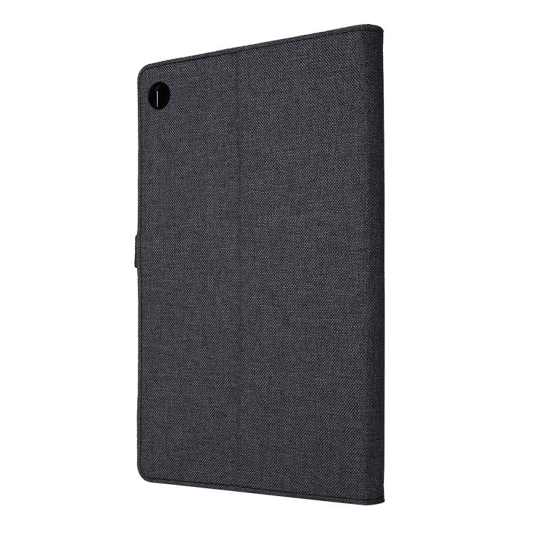 FABRIC Flip tok Realme Pad fekete termék 2. képe