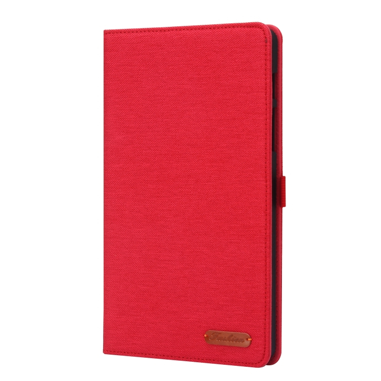 FABRIC Flip tok Realme Pad Mini piros termék 2. képe