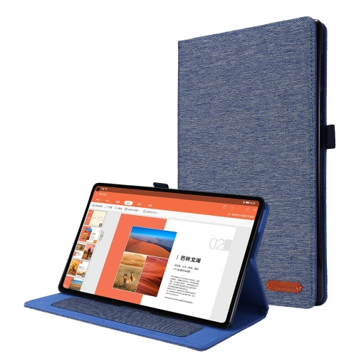 FABRIC Flip tok Realme Pad kék színhez akciós termékkép 1