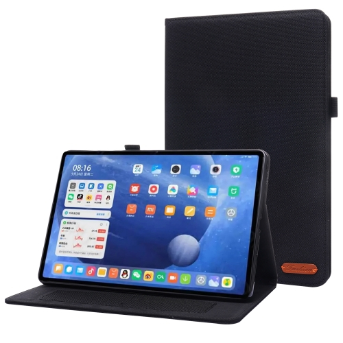 FABRIC Flip tok Xiaomi Pad 5 / Xiaomi Pad 5 Pro fekete akciós termékkép 1