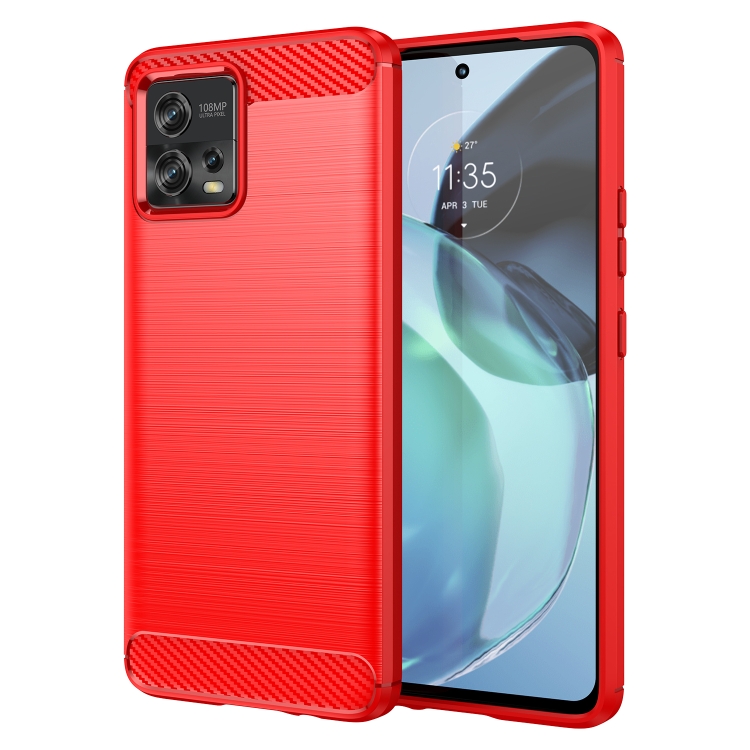 FLEXI TPU burkolat Motorola Moto G72 piros akciós termékkép 1