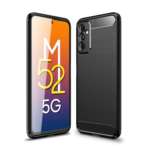 FLEXI TPU burkolat Samsung Galaxy M52 5G fekete akciós termékkép 1