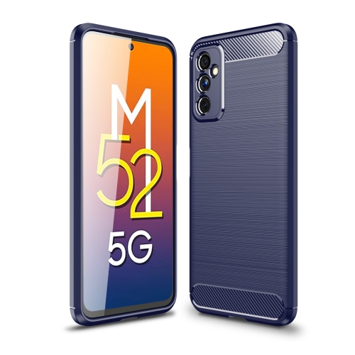 FLEXI TPU burkolat Samsung Galaxy M52 5G kék akciós termékkép 1