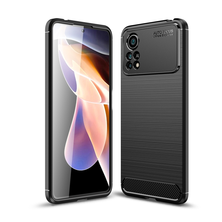 FLEXI TPU burkolat Xiaomi Poco M4 Pro fekete akciós termékkép 1