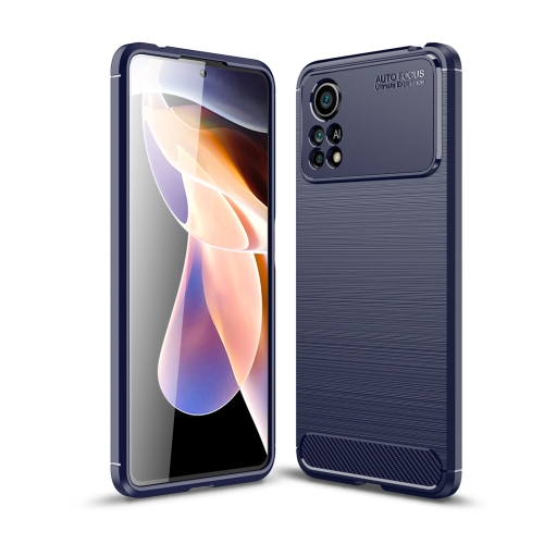 FLEXI TPU Cover Xiaomi Poco M4 Pro kék akciós termékkép 1