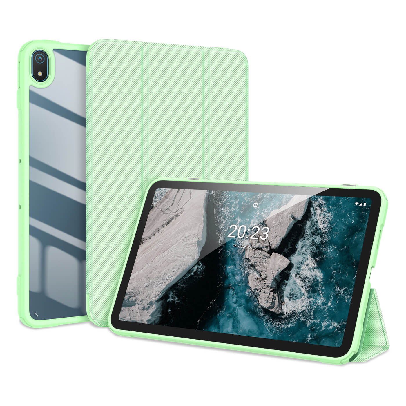 DUX TOBY Flip tok Nokia T20 zöld akciós termékkép 1