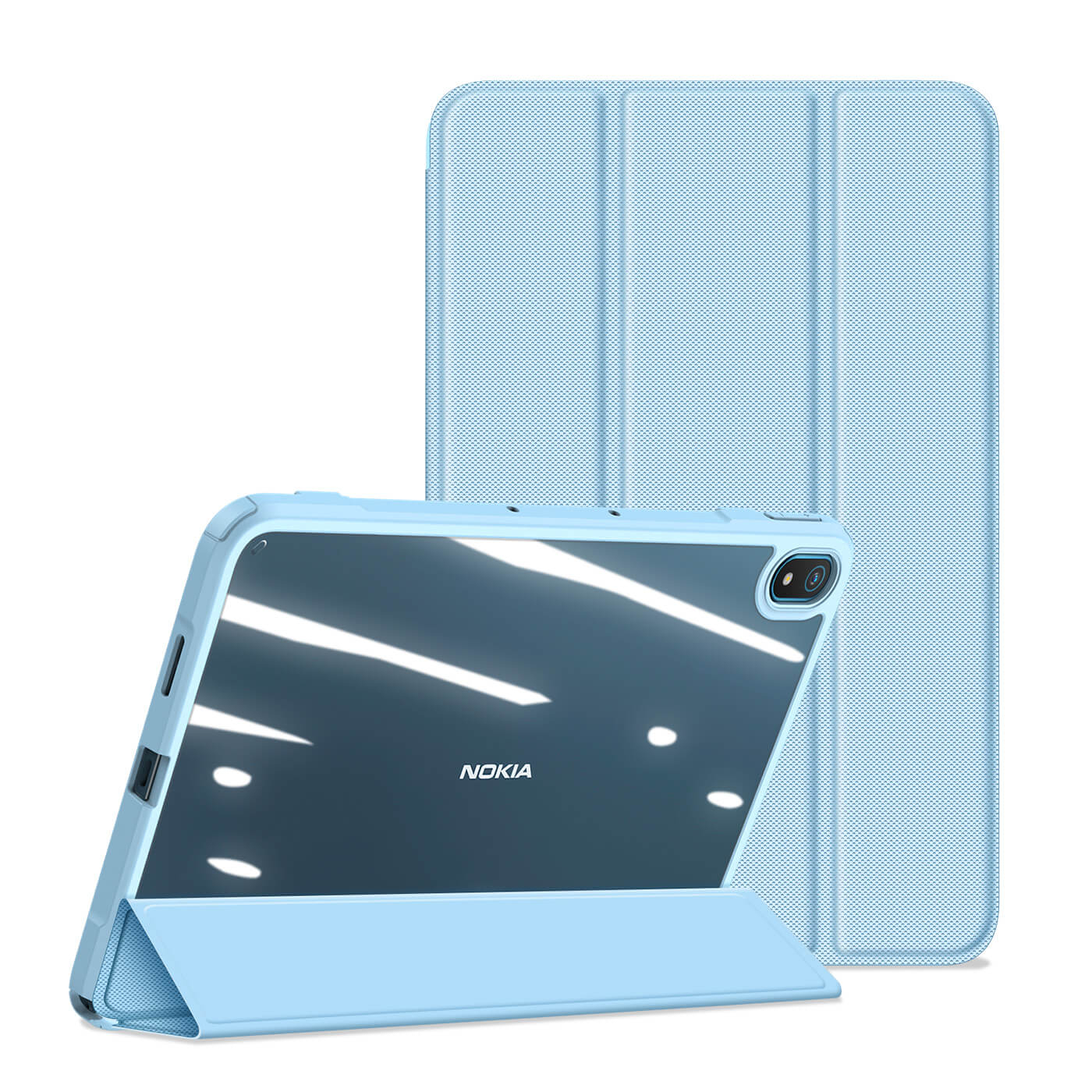 DUX TOBY Flip tok Nokia T20 kék termék 2. képe