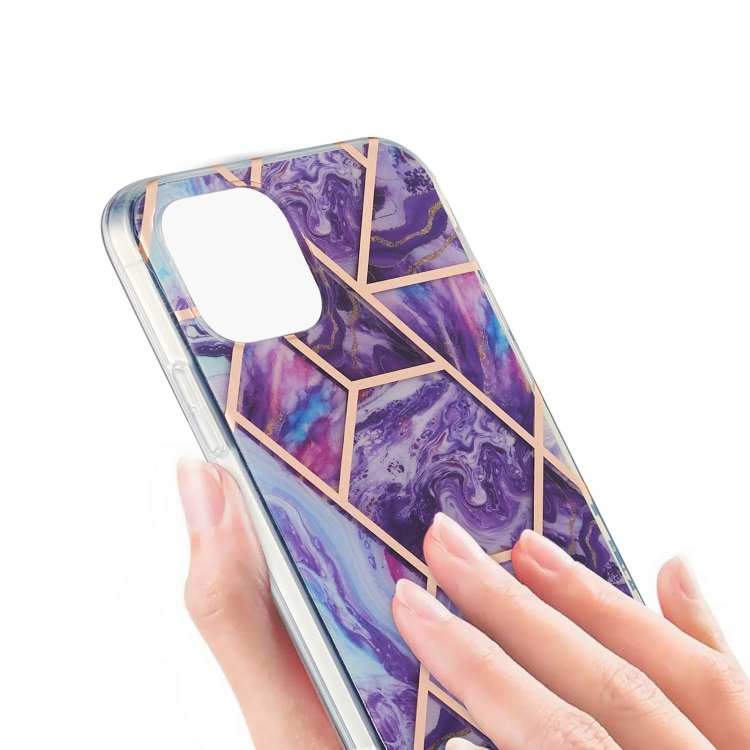 GEOMETRIC ART Kryt Apple iPhone 13 Pro PURPLE termék 2. képe