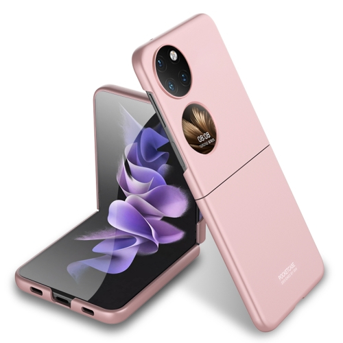 GKK Műanyag borítás Huawei P50 Pocket rózsaszín akciós termékkép 1