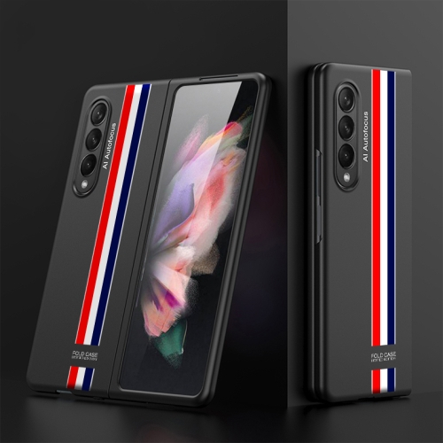 GKK STRIPES Védőburkolat Samsung Galaxy Z Fold 3 5G fekete