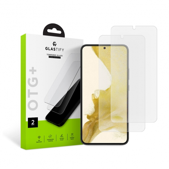 GLASTIFY OTG + 2x Edzett üveg Samsung Galaxy S22 Plus 5G akciós termékkép 1