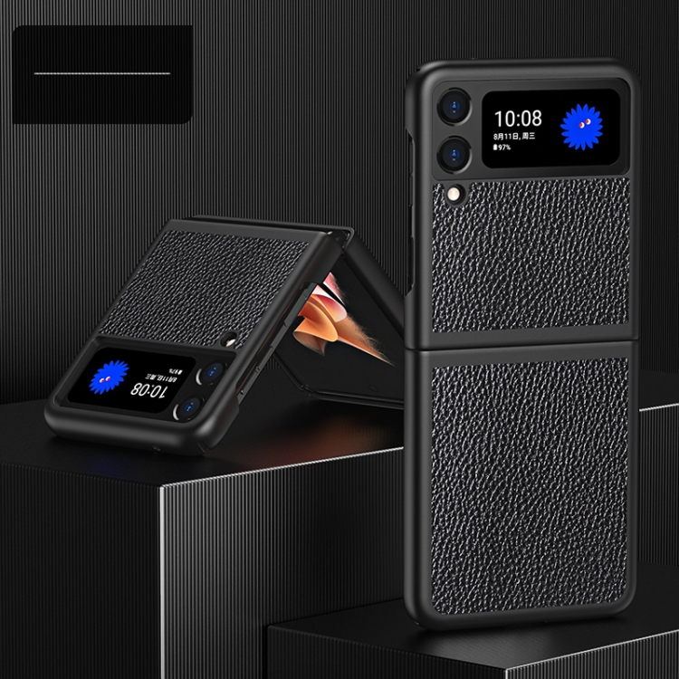 GRAIN Műanyag borítás Samsung Galaxy Z Flip 3 5G fekete termék 2. képe