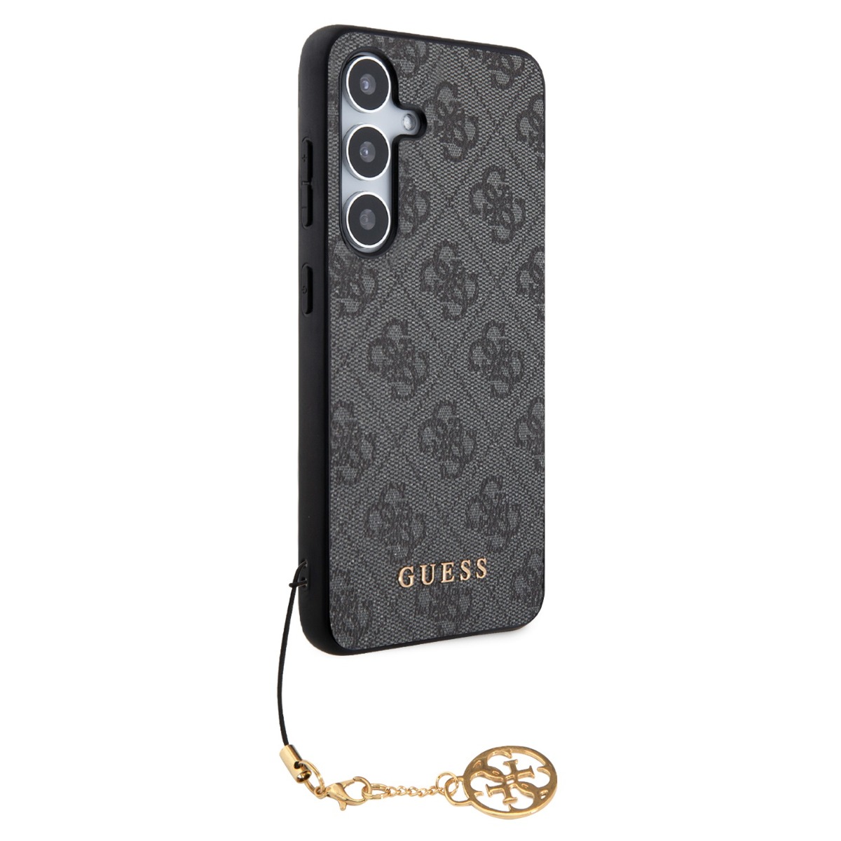GUESS 4G Fedél medállal Samsung Galaxy S24 5G szürke termék 2. képe
