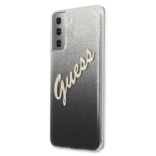 GUESS GLITTER Védőburkolat Samsung Galaxy S21 Plus 5G fekete termék 2. képe