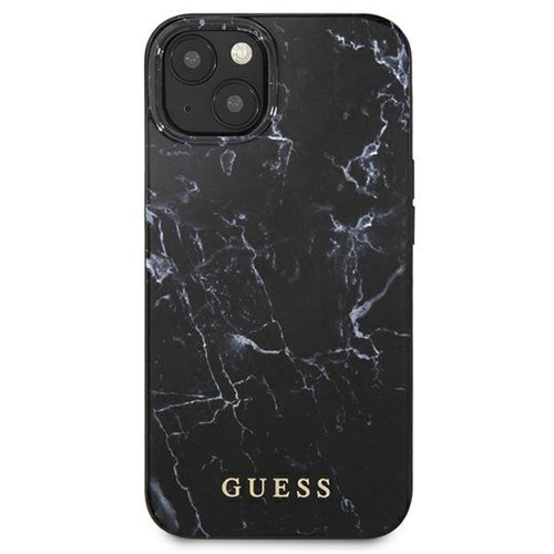 GUESS MARBLE Védőtok Apple iPhone 13 fekete termék 2. képe