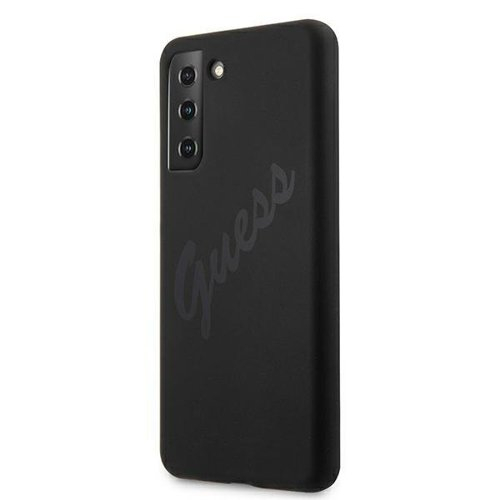 GUESS SILICONE VINTAGE tok Samsung Galaxy S21 Plus 5G fekete termék 2. képe