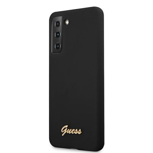 GUESS Szilikon tok Samsung Galaxy S21 Plus 5G fekete termék 2. képe