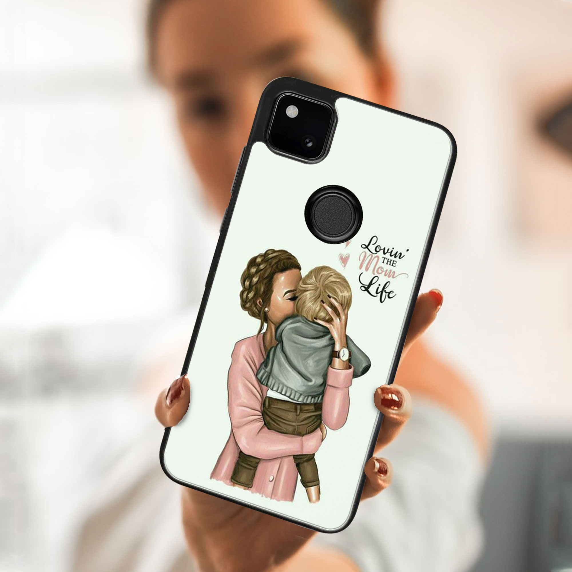 PROTEMIO MY ART szilikon borító Google Pixel 4a MOM LIFE (118) termék 2. képe