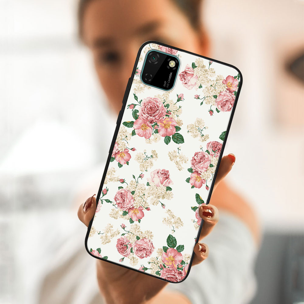 PROTEMIO MY ART Szilikon borító Huawei Y5p PINK ROSES (016) termék 2. képe