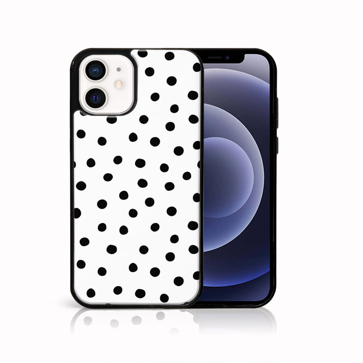 MY ART Védőtok Apple iPhone 12 mini DOTS (168) készülékhez akciós termékkép 1
