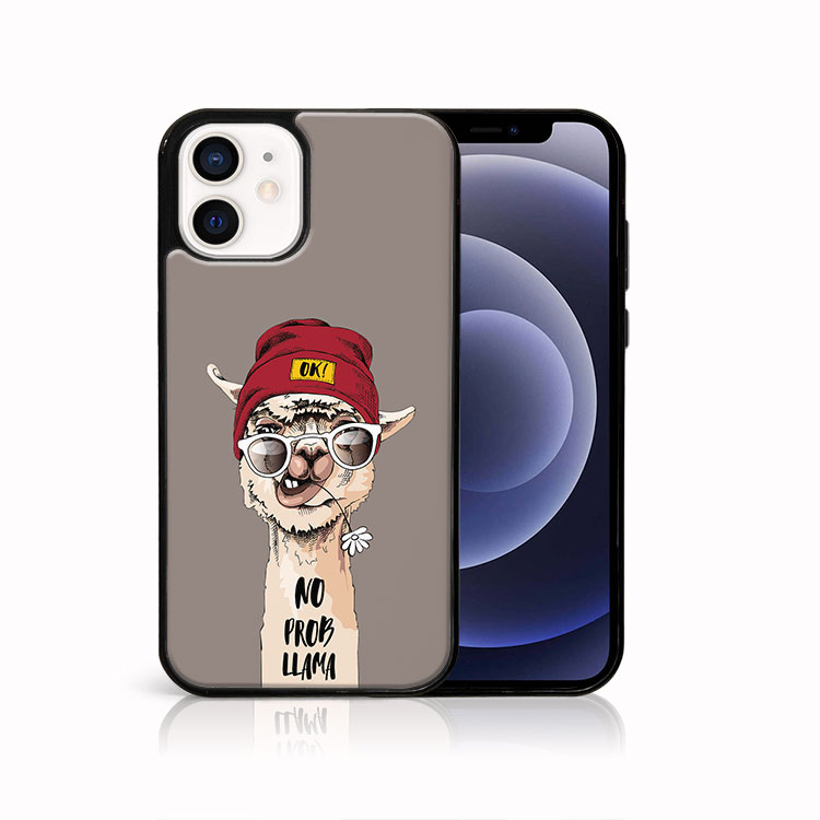 MY ART Védőtok Apple iPhone 12 mini PROBLLAMA (187) készülékhez akciós termékkép 1
