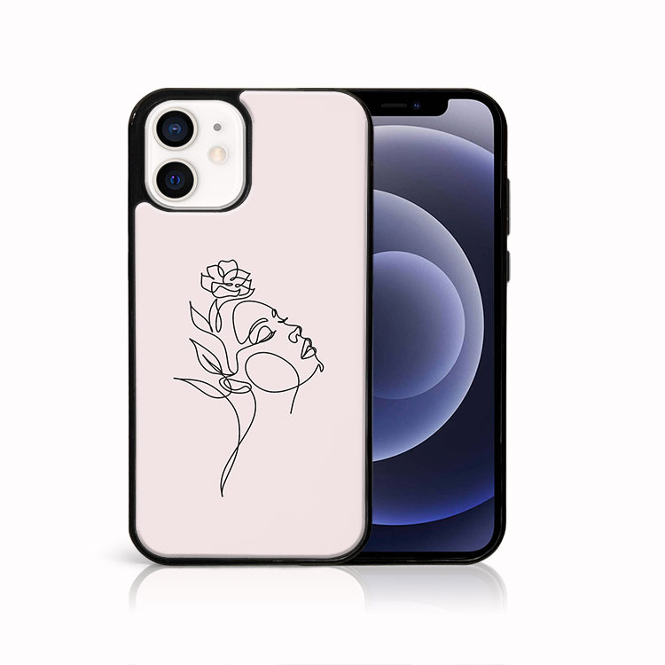 MY ART Védőtok Apple iPhone 12 mini ROSE GIRL készülékhez (198) akciós termékkép 1