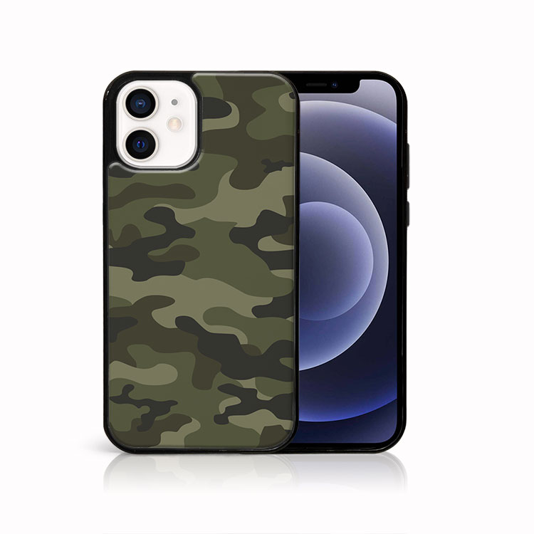 MY ART Védőtok Apple iPhone 12 mini GREEN CAMO (235) készülékhez akciós termékkép 1