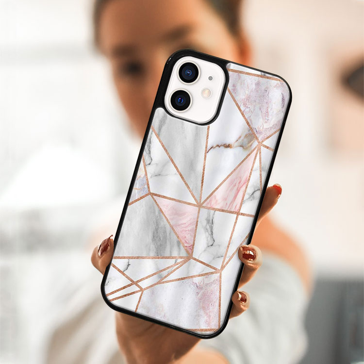 MY ART Védőtok Apple iPhone 12 mini PINK MARBLE készülékhez (143) termék 2. képe