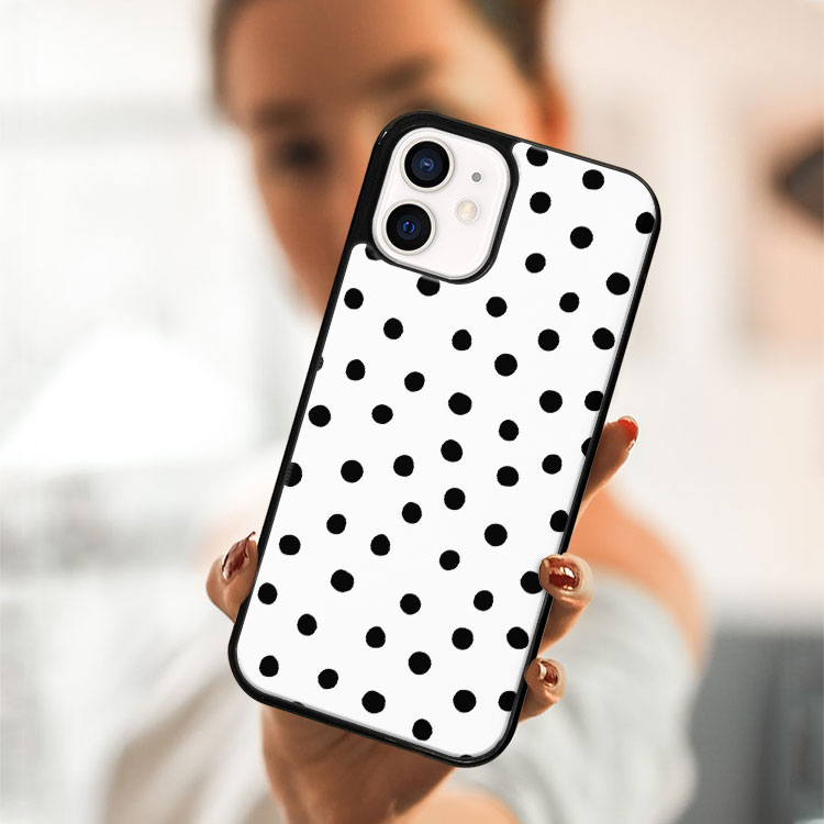 MY ART Védőtok Apple iPhone 12 mini DOTS (168) készülékhez termék 2. képe