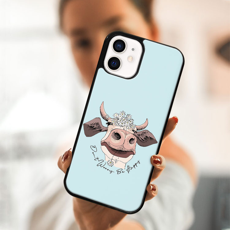 MY ART Védőtok Apple iPhone 12 mini HAPPY COW (181) készülékhez termék 2. képe