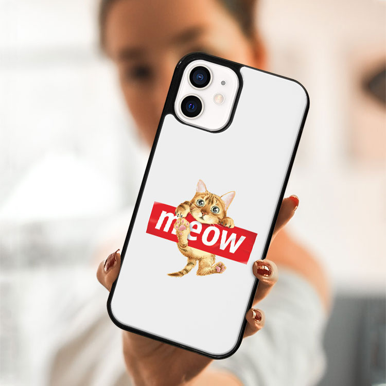 MY ART Védőtok Apple iPhone 12 mini MEOW (183) készülékhez termék 2. képe