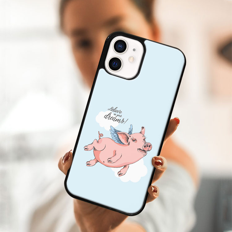 MY ART Védőtok Apple iPhone 12 mini PIG (186) készülékhez termék 2. képe