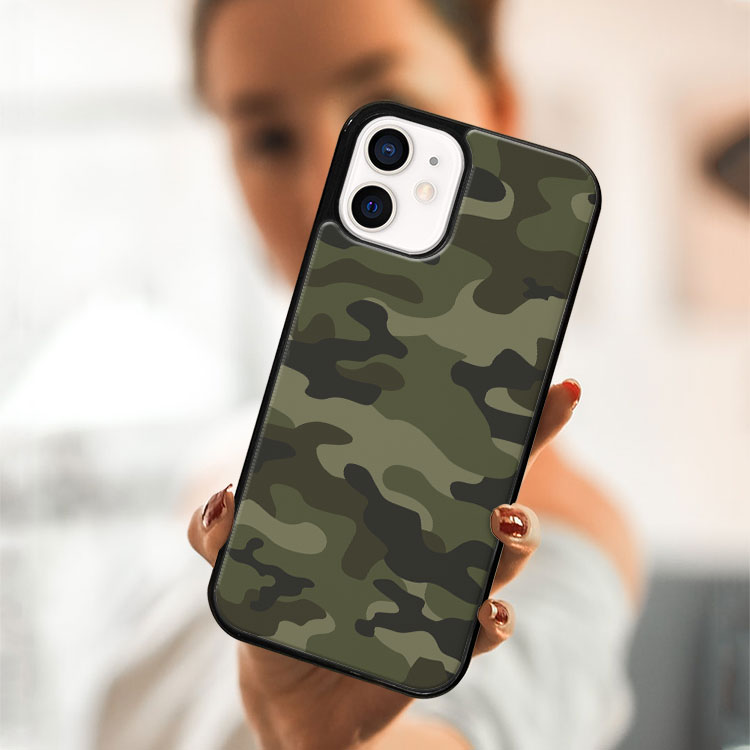 MY ART Védőtok Apple iPhone 12 mini GREEN CAMO (235) készülékhez termék 2. képe