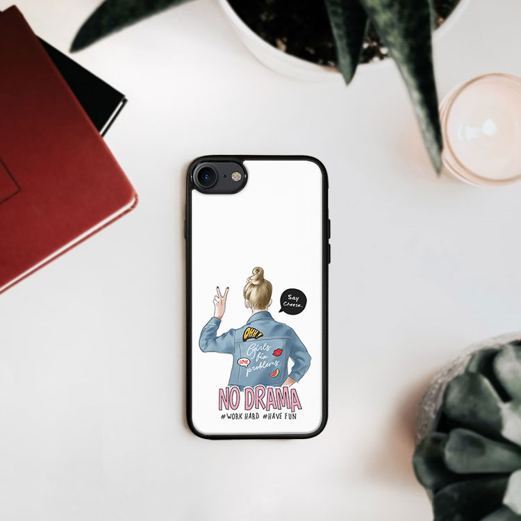 PROTEMIO MY ART védőburkolat Apple iPhone SE 2022 / 2020 / 7 / 8 NO DRAMA (138) termék 2. képe