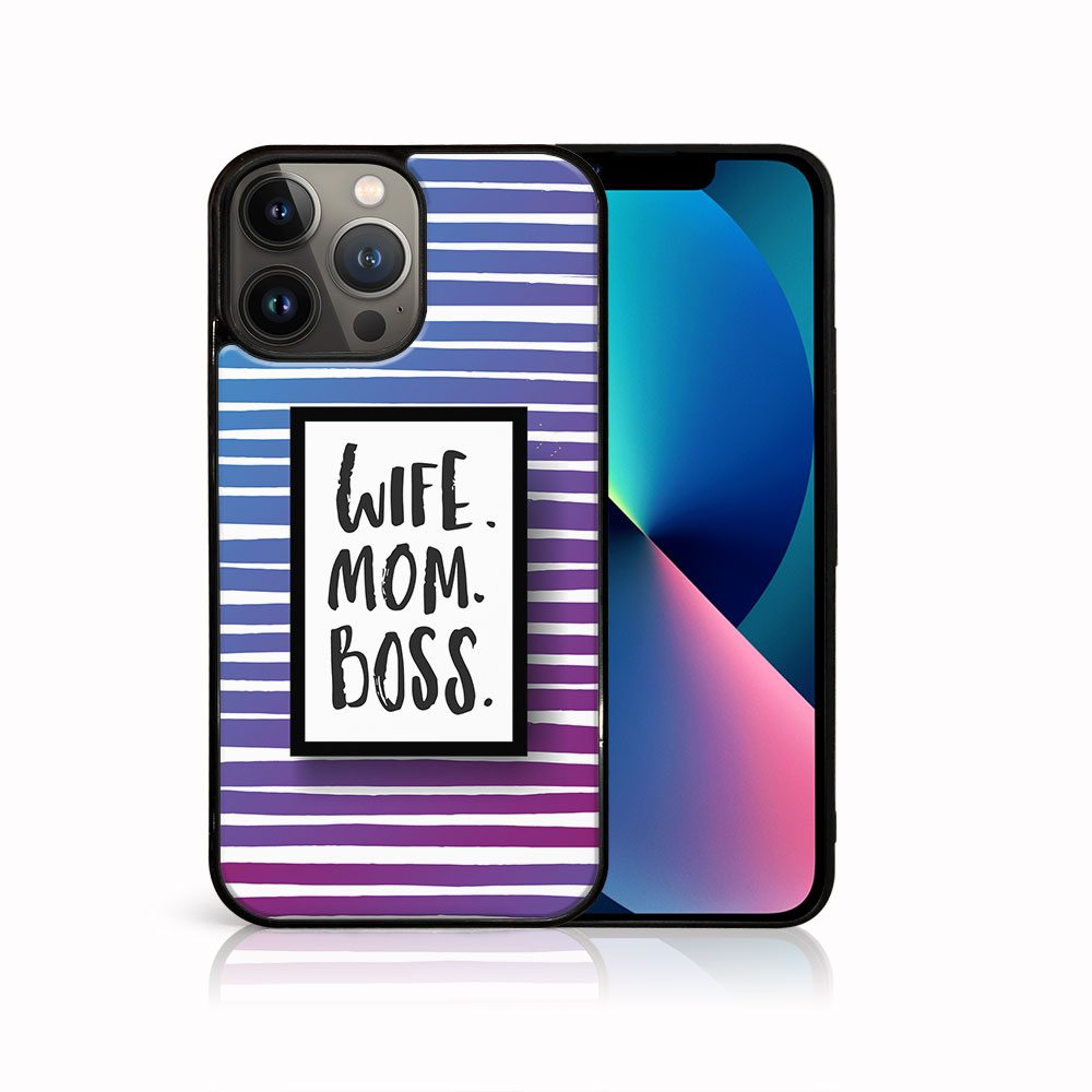 PROTEMIO MY ART szilikon borítás Apple iPhone 13 Pro Max WIFE (001) akciós termékkép 1