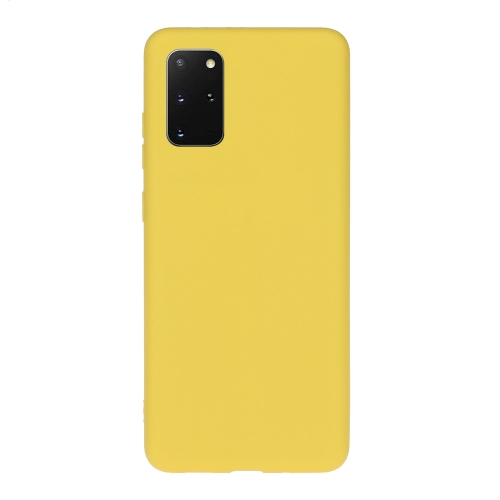RUBBER Gumi burkolat Samsung Galaxy S20 Plus sárga akciós termékkép 1