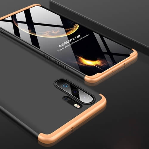 360° Ochranný kryt Huawei P30 Pro čierny-zlatý termék 2. képe