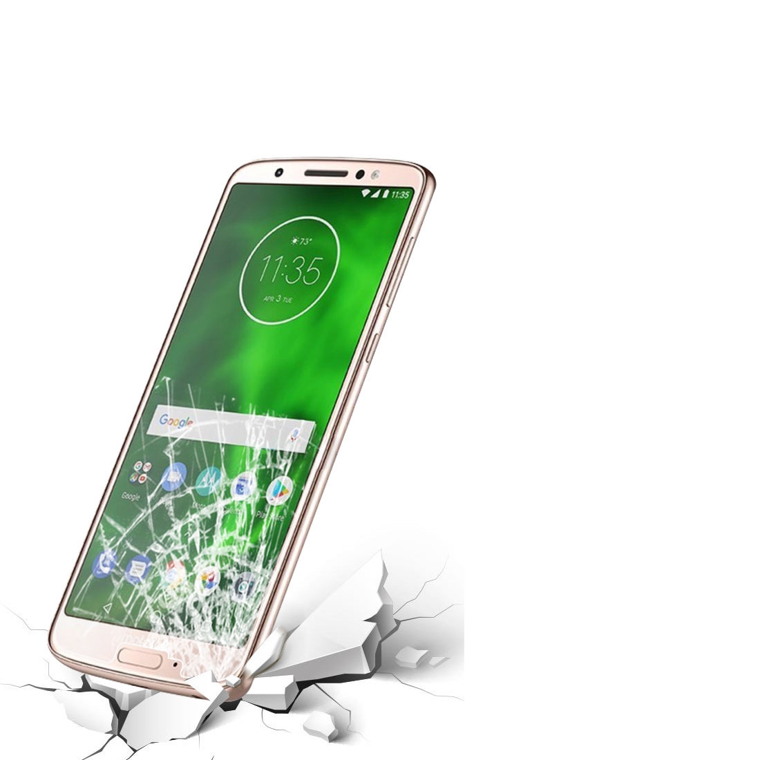 Ochranné tvrdené sklo Motorola Moto G6 termék 2. képe